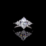 unique vintage style engagement ring