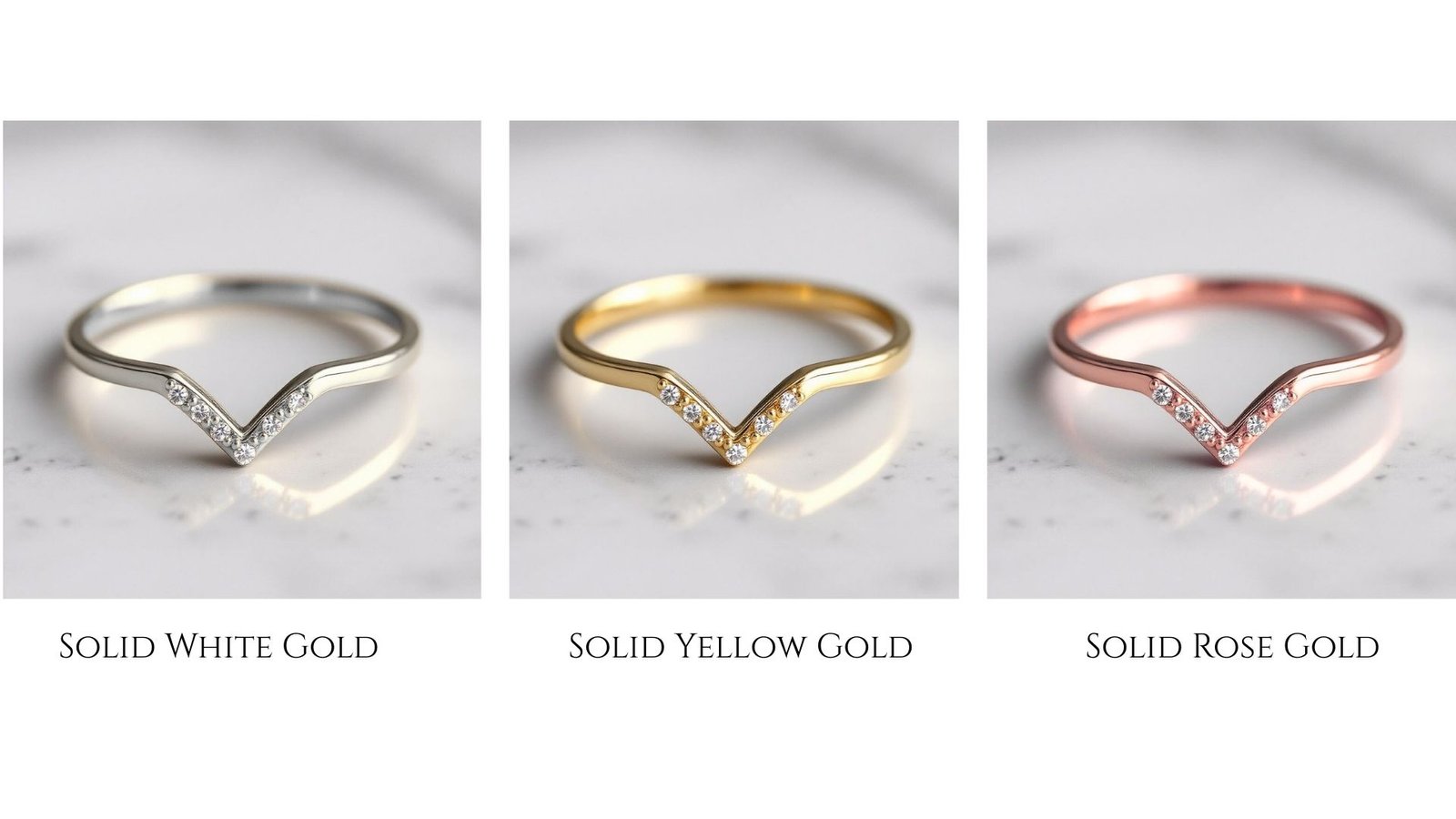 Chevron Lab Grown Diamond Wedding Band | Gold V Shaped Stacking Ring | Minimalist Contour Band | VEVA JEWEL Bridal Jewelry