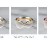 Dainty Chevron Diamond Wedding Band | Minimalist Lab Grown Diamond V Ring | Thin Stacking Gold Ring | VEVA JEWEL Bridal Jewelry