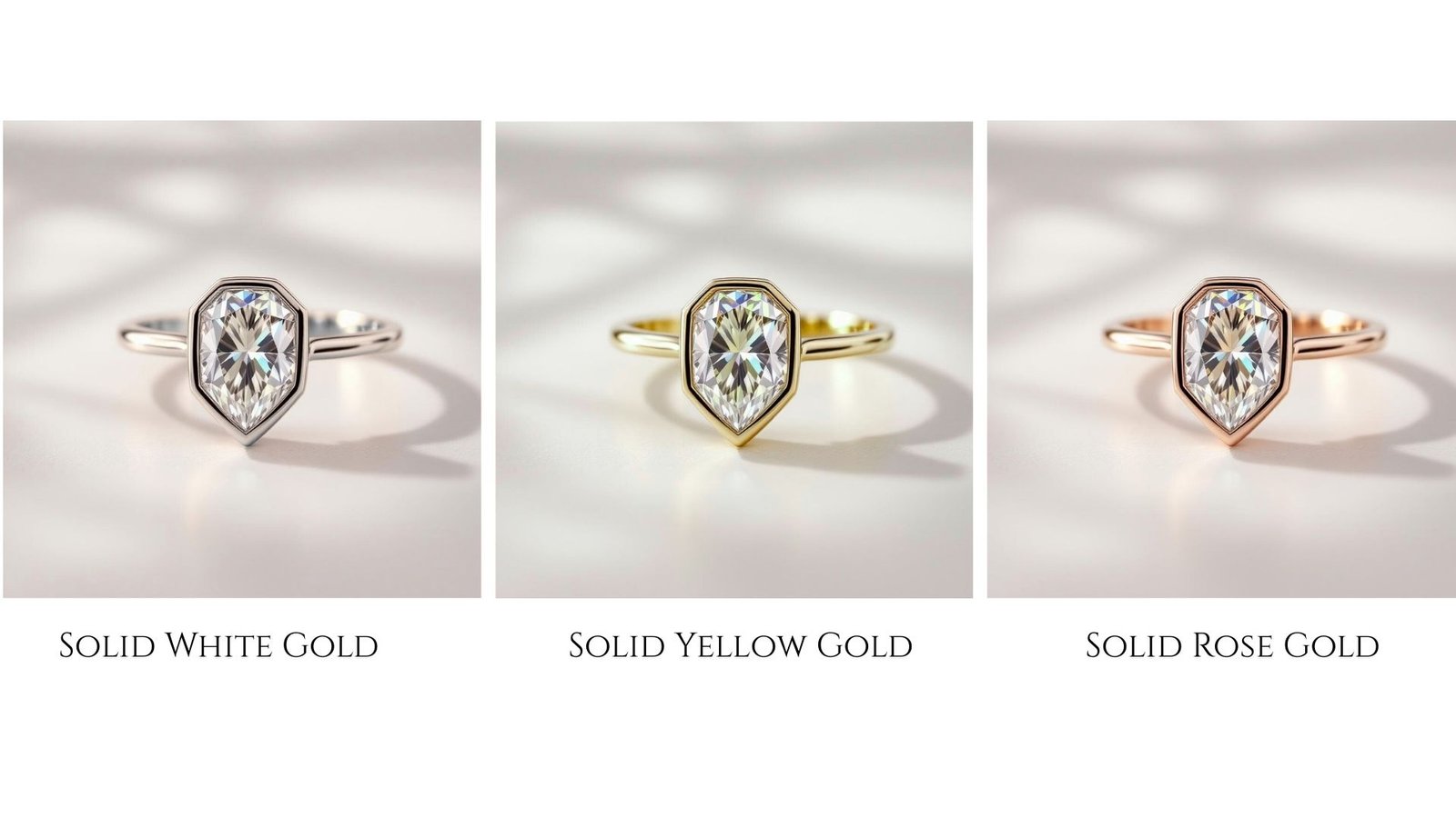 Shield Cut Lab Grown Diamond Ring | Bezel Set Gold Engagement Ring | Modern Geometric Minimalist Ring | Antique Anniversary Gift Ring