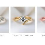 1.5 Carat Bypass Pear Cut Lab Grown Diamond Ring | Solid Gold Teardrop Engagement Ring | Modern Ethical Bypass Ring | Push Present for Wife