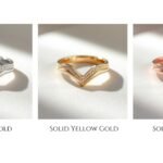 Chevron Gold Band Ring, V Shape Modern Wedding Band, Migraine Detail Ring