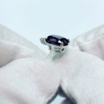 purple sapphire engagement ring for girlfriend