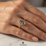 Minimalist yet elegant engagement ring design